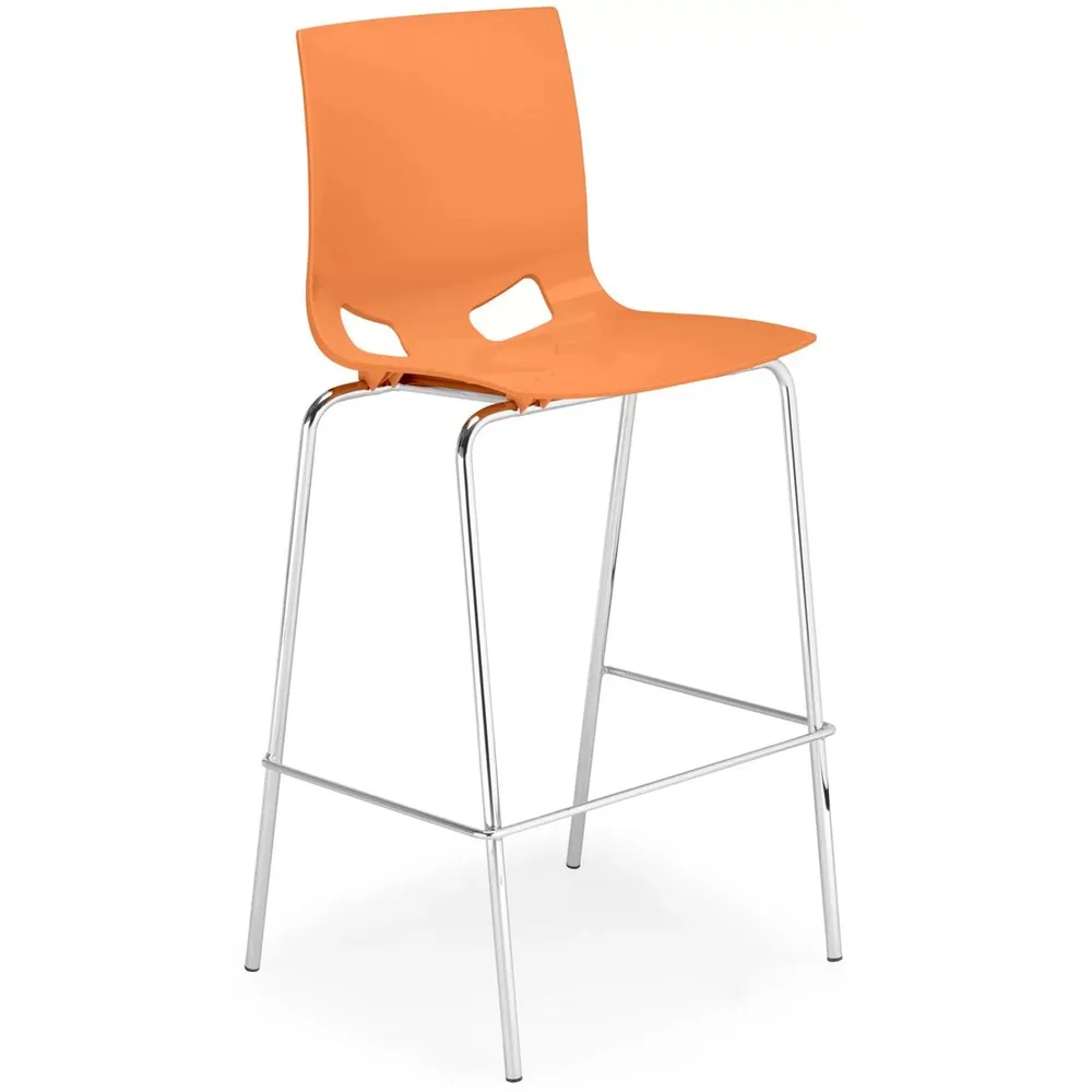 Бар стол Fondo Hocker – Gloss Orange