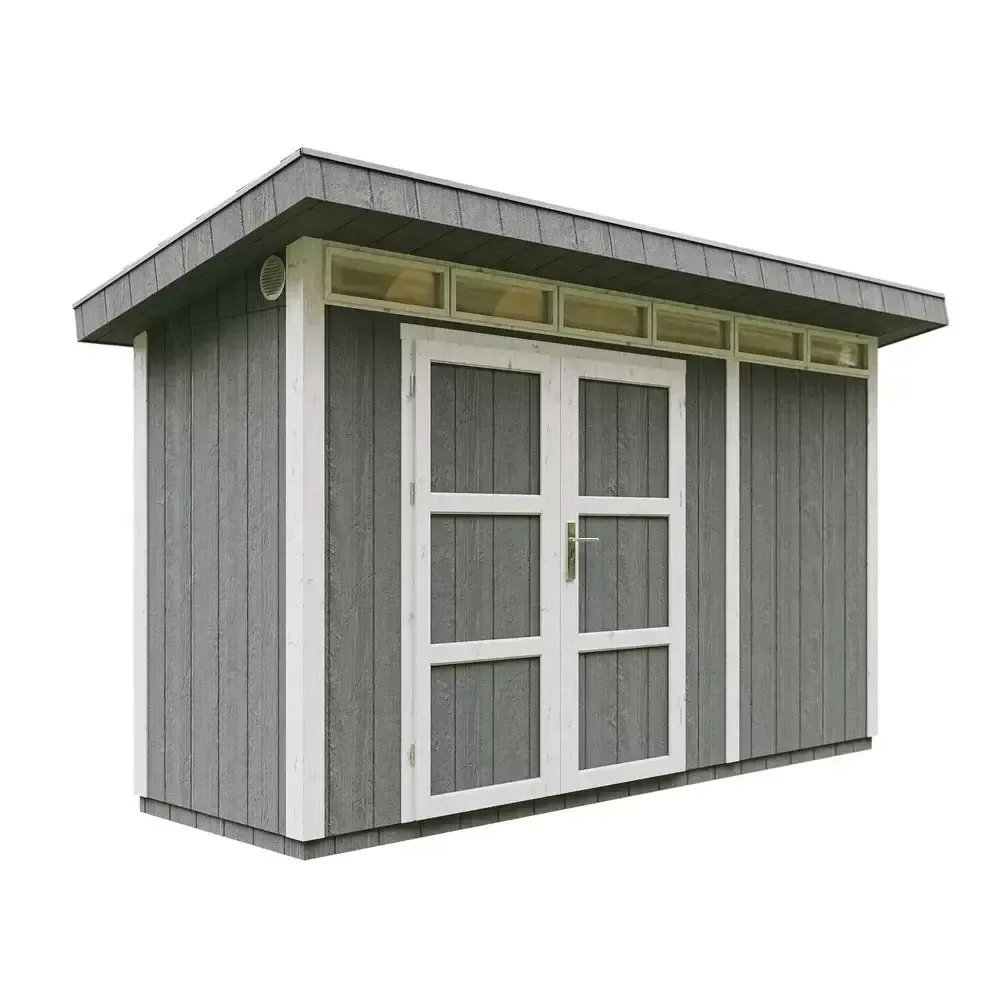 LP® SmartSide® панелен навес – 118 × 368 см – 4 м² – Tundra Grey, снимка 9