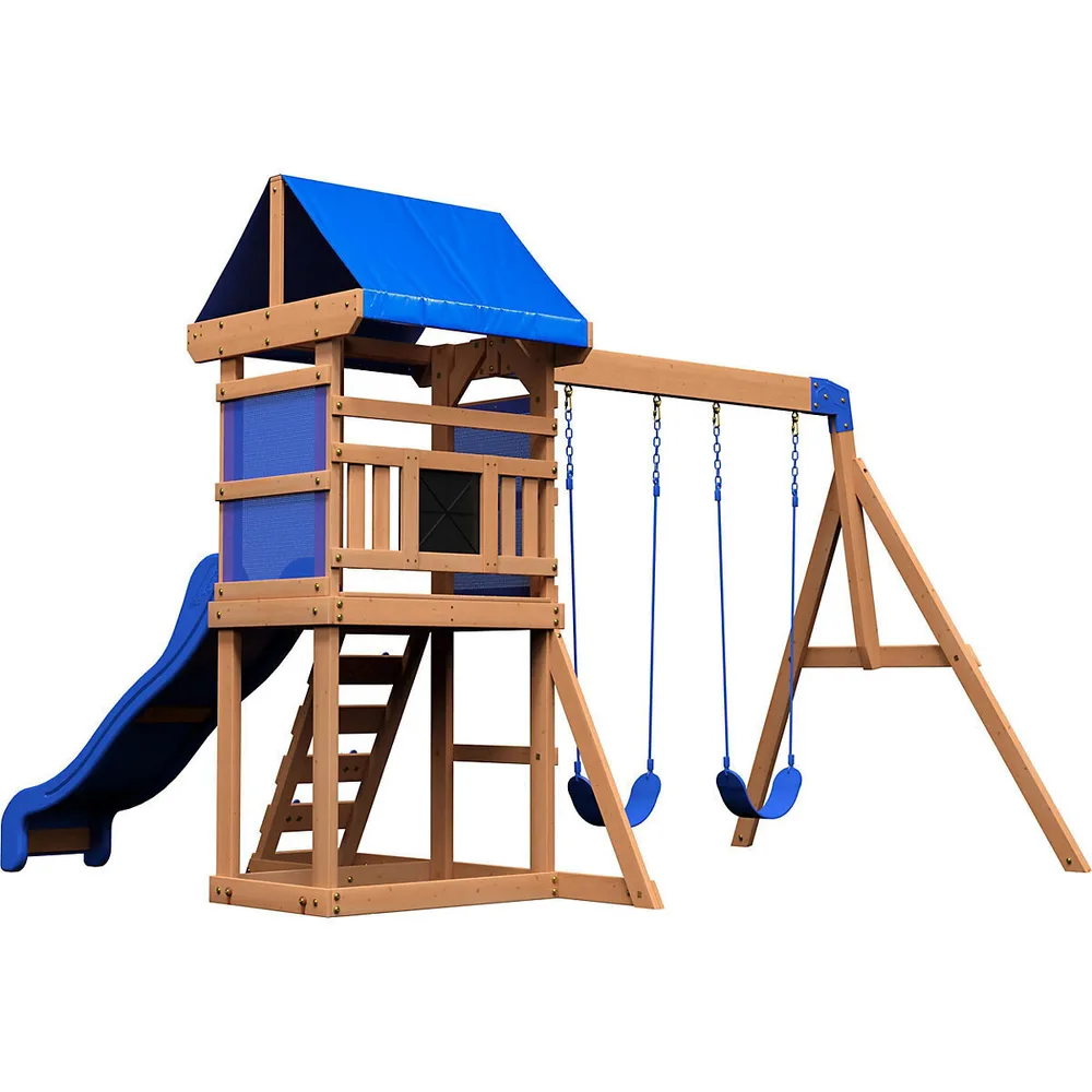 Кула за игра Aurora, Backyard-Discovery с люлки и пързалка, снимка 2
