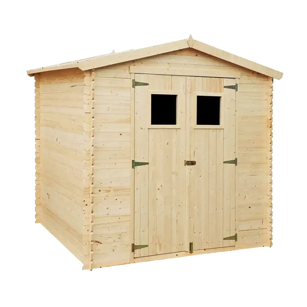 Барака с под - 220 × 220 см – 4 м²