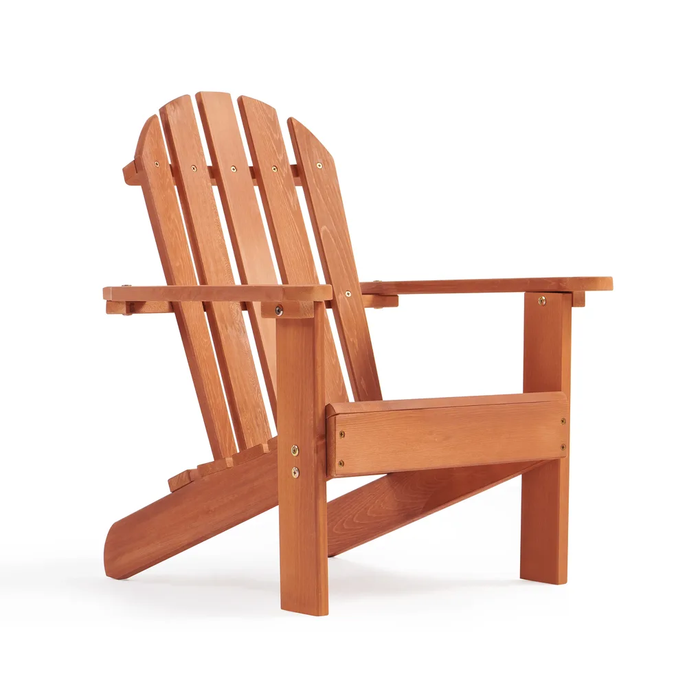 Детски стол, шезлонг Adirondack, релаксация в градината, двора, балкона, терасата, къмпинга и плажа, дървен