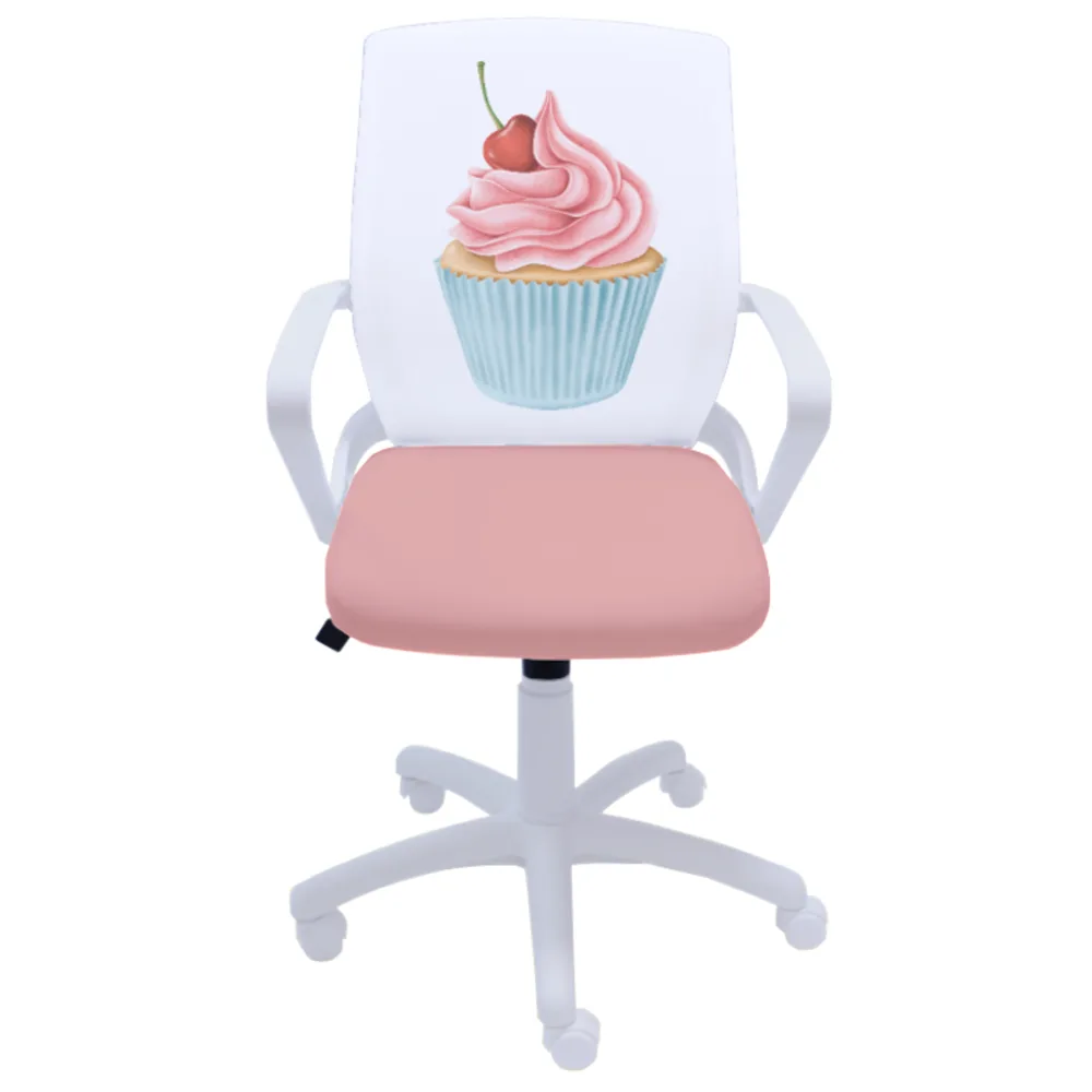 Детски стол Fly White Cake