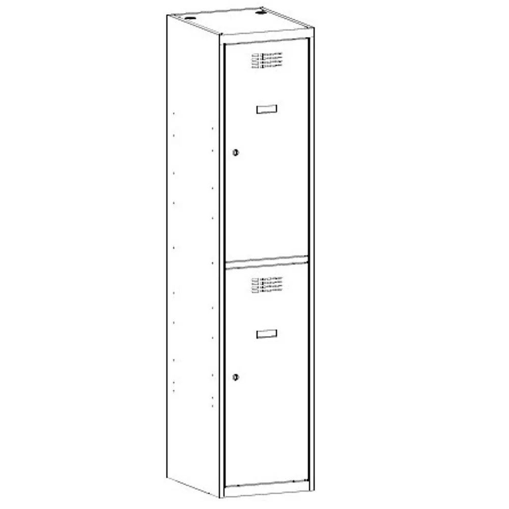 Метален гардероб Sus 412 W, снимка 7