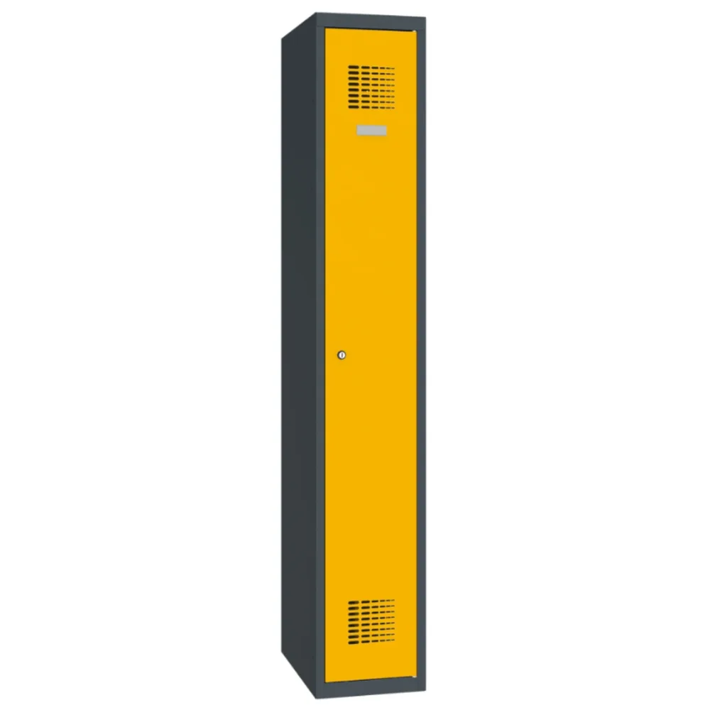 Метален гардероб Sum 310 W – RAL 7035 Light grey MALOW, снимка 4