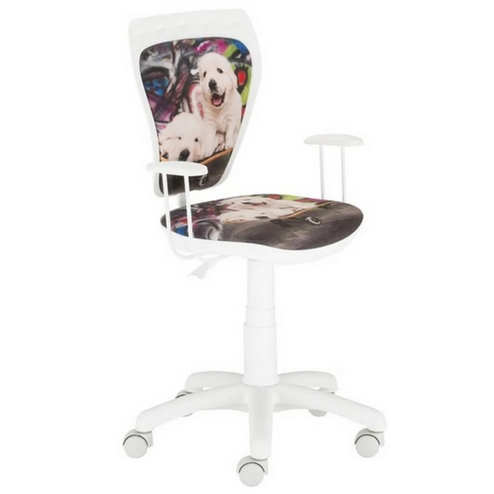 Детски стол Ministyle White – formula 1 white, снимка 2