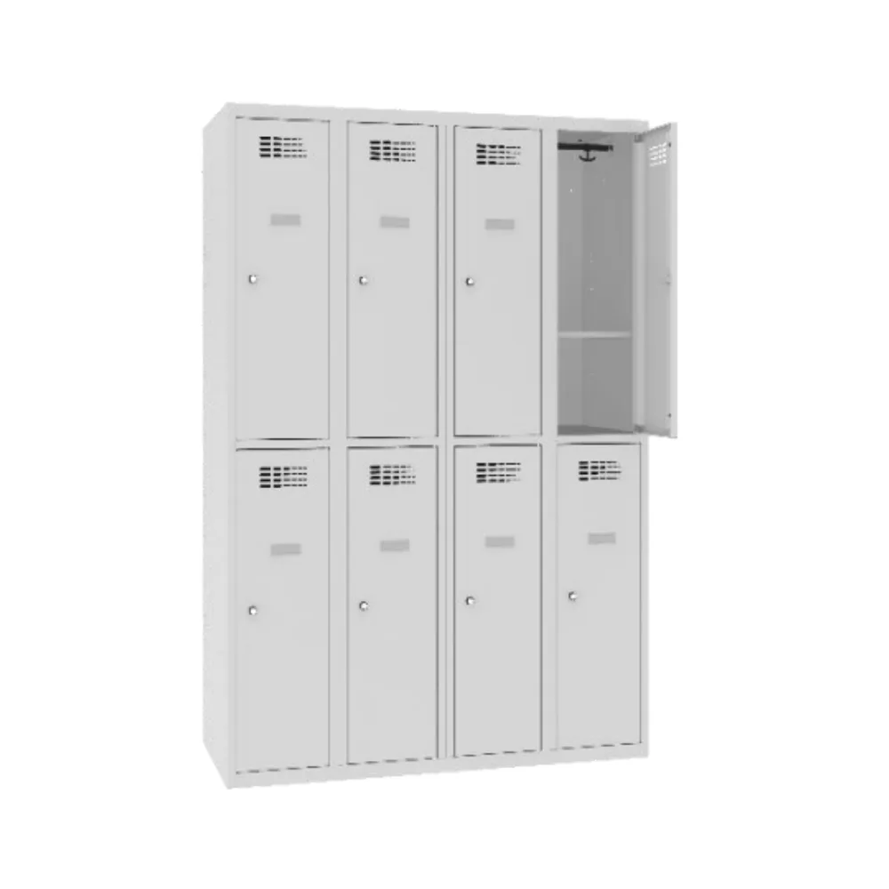 Метален училищен гардероб с рафт SUS 342 W