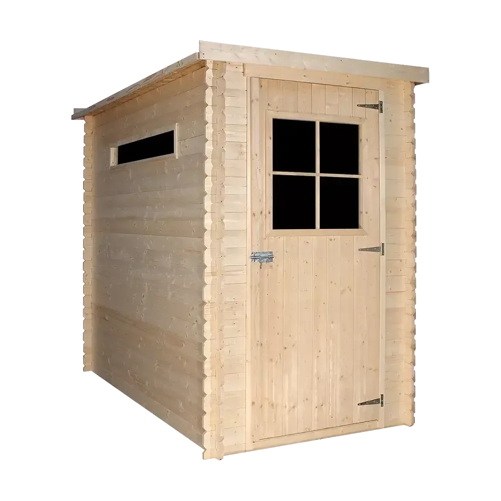 Дървена барака – 130 × 235 см – 3 м²