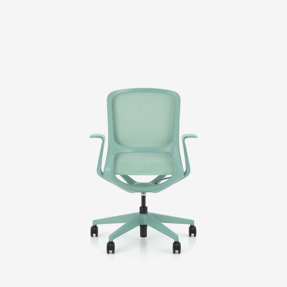 Работен стол Airi Mesh – JM51 Black, снимка 3