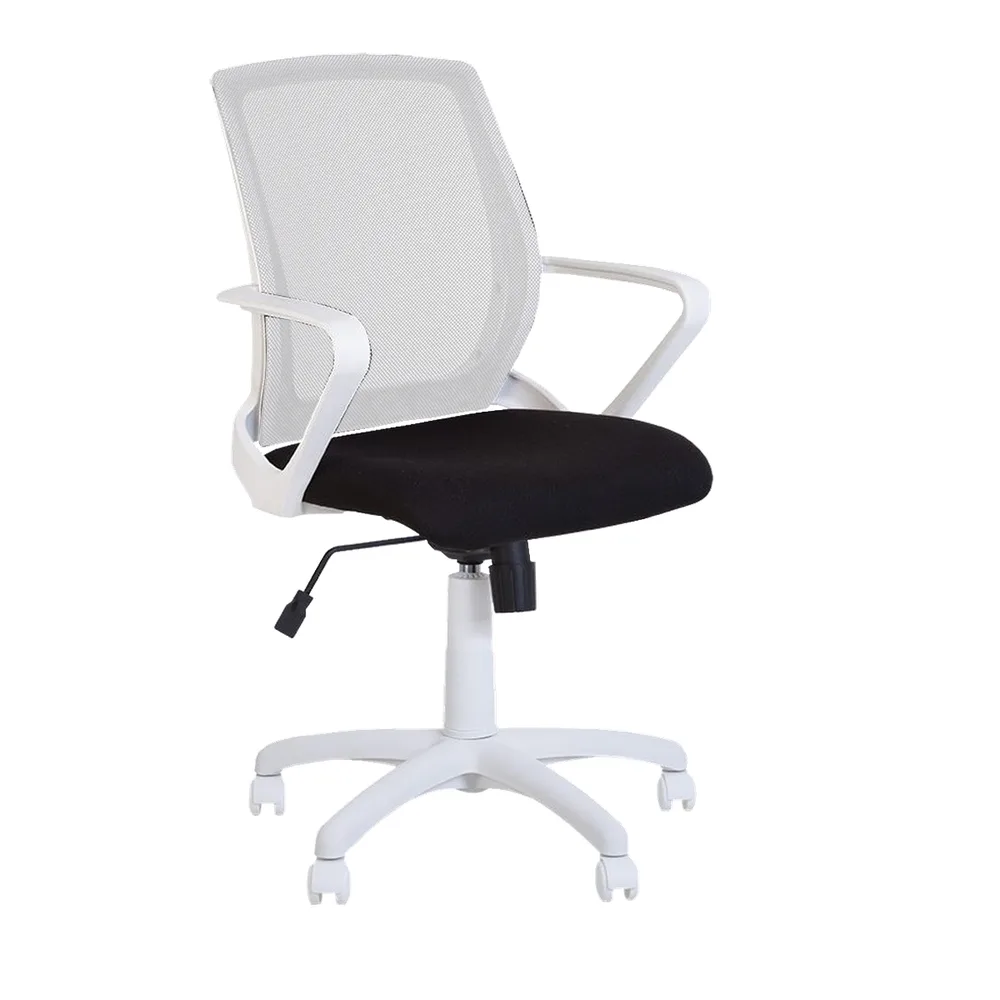 Работен стол Fly White Colors – синя мрежа, снимка 4