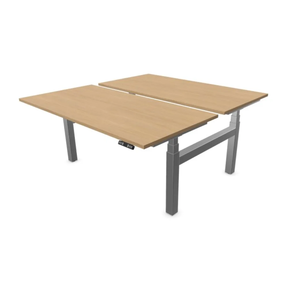 Двойно бюро eUP3 WORKBENCH с електрическа регулация