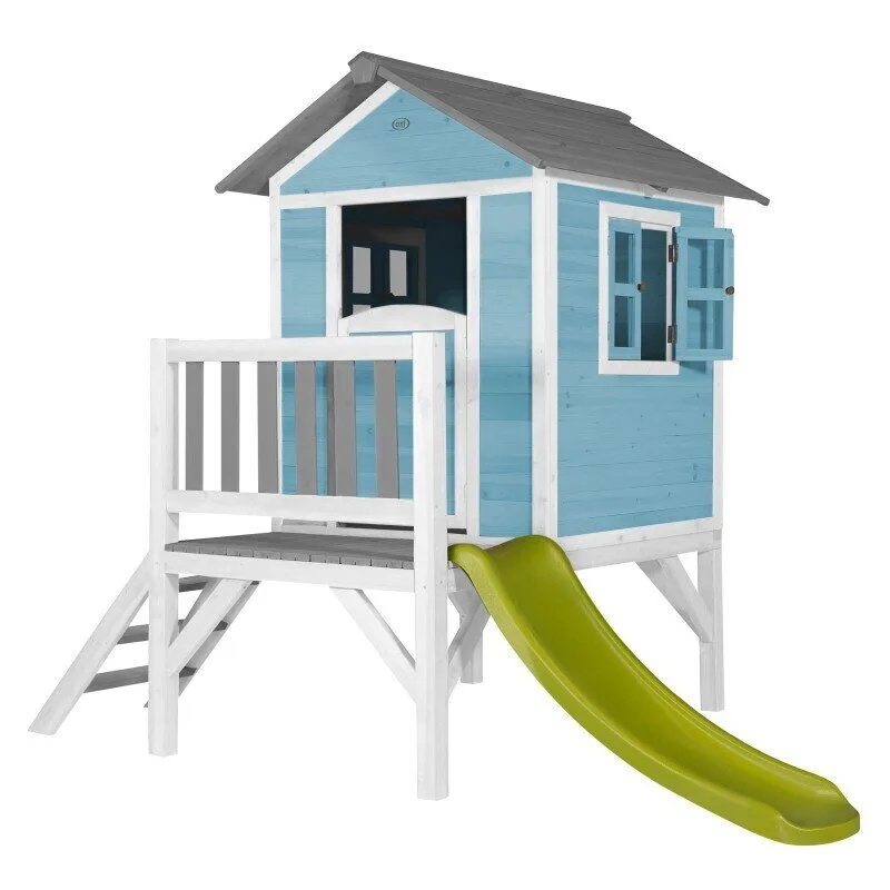 Къща за игра Sunny Lodge XL с пързалка – код C050.002.01
