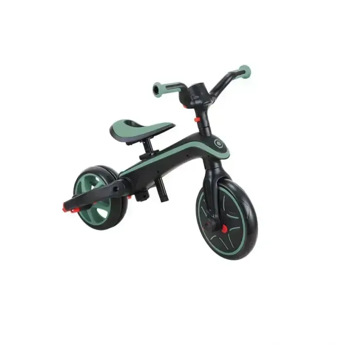 Детска триколка 4 в 1 GLOBBER EXPLORER TRIKE FOLDABLE, сгъваема, цвят маслина, снимка 6