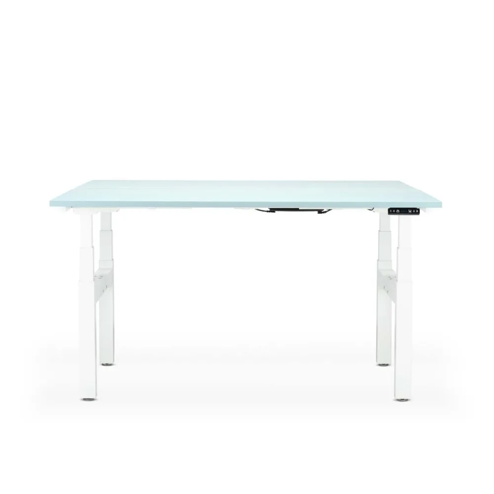 Двойно бюро eUP3 WORKBENCH с електрическа регулация, снимка 7