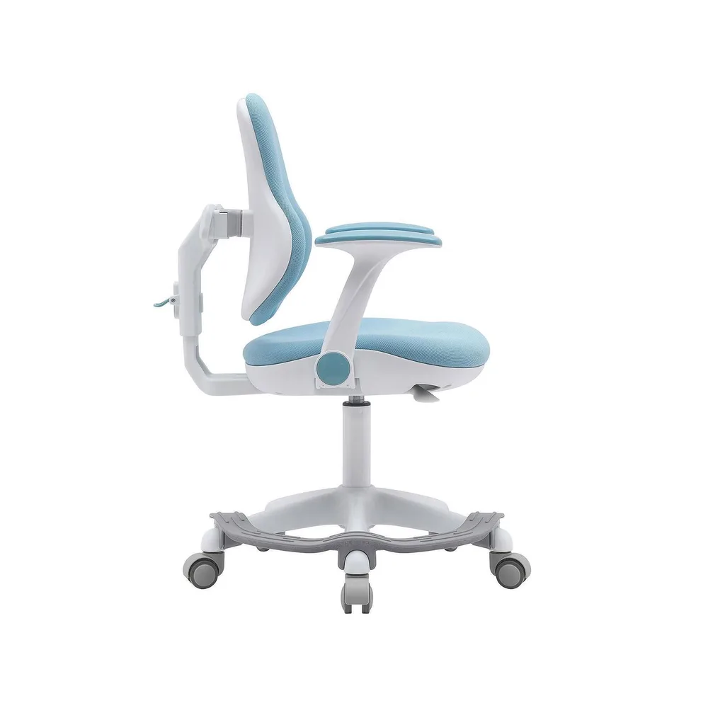 Детски стол RFG Ergo Cute White, текстил, до 100 kg, син, снимка 3