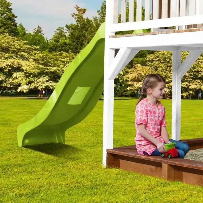 Мега Къща Liam, Axi с катерушка и 1 люлка - Green Slide, снимка 9