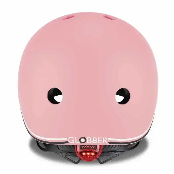 Детска каска за колело и тротинетка Globber, 45-51 см, пастелно розова, снимка 3