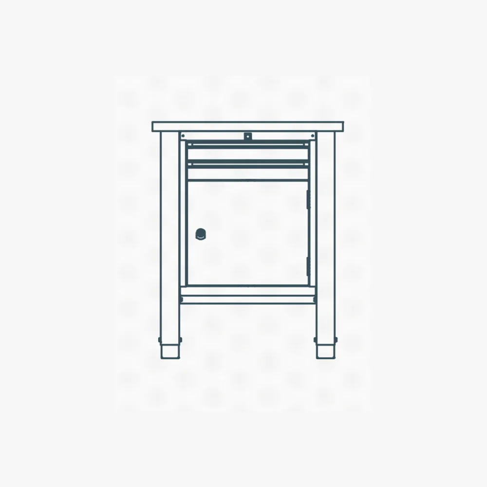 Работна маса SWT 07/3, снимка 4