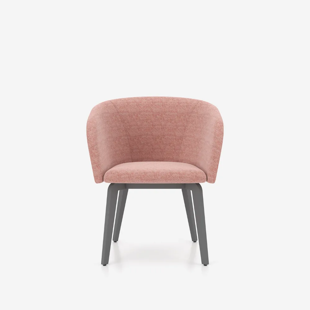 Кресло Naudu Wood Legs, снимка 4