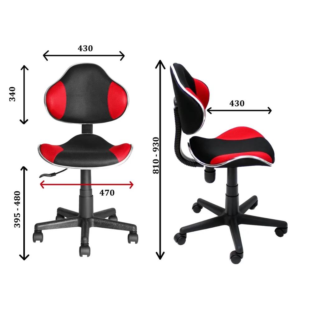Детски стол Speed Red, снимка 5