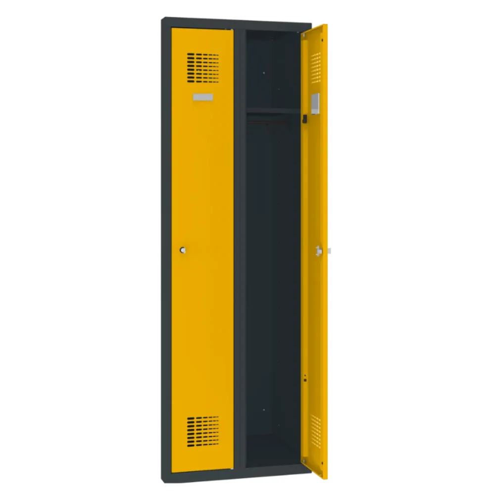Метален гардероб Sum 320 W – RAL 7035 Light grey MALOW, снимка 2