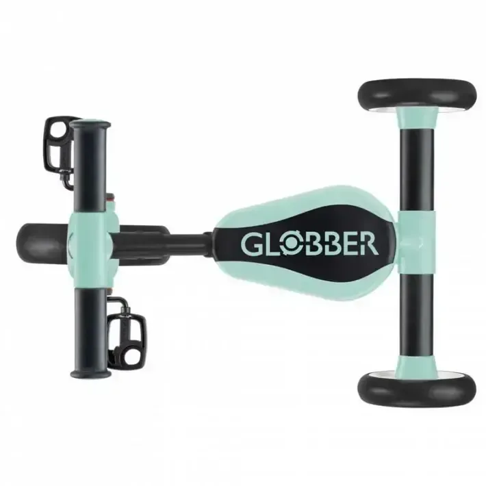 Детска триколка Globber Learning Trike 2 в 1 - ментово зелена, снимка 6