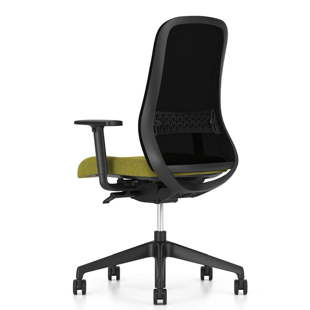 Работен стол Souly Mesh Black LUH2, снимка 4