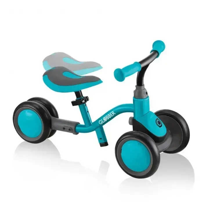 Колело за баланс Globber Learning bike 3 в 1 Deluxe – синьо-зелено, снимка 4