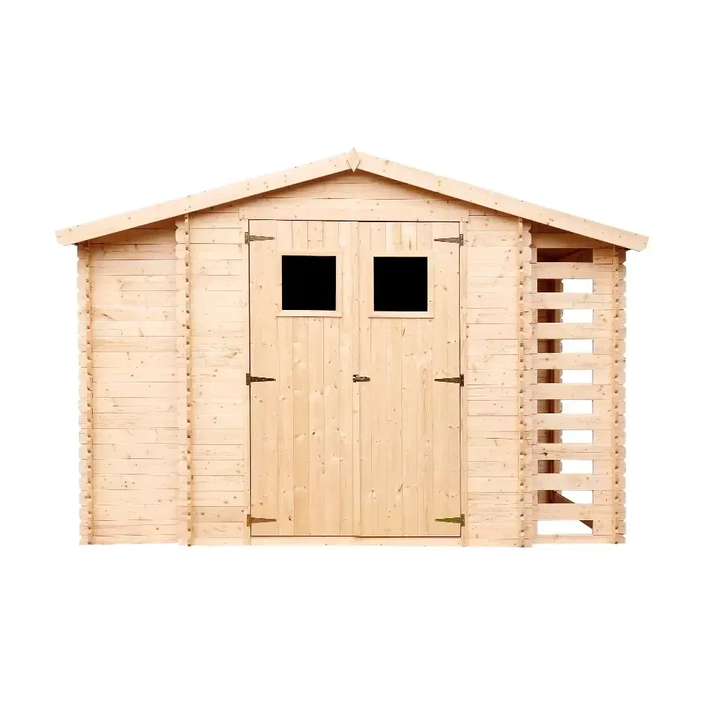 Барака с навес - 312 × 200 см – 5 м²
