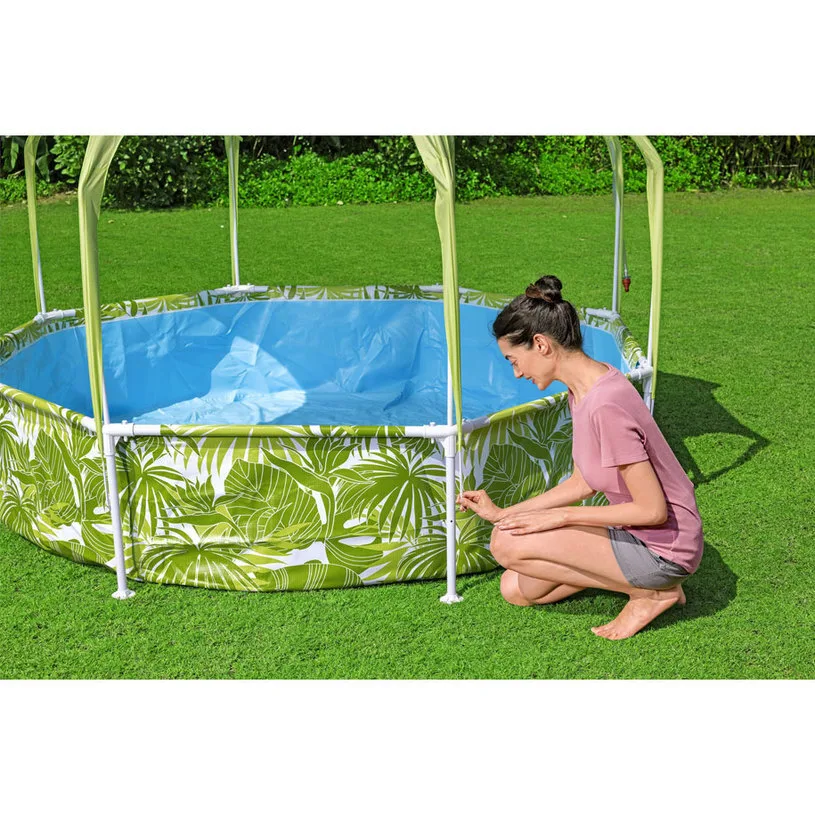 Детски басейн Bestway със сенник - 244 × 51 см, снимка 4