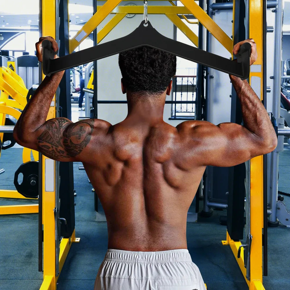Комплект приставки за горен скрипец (LAT pulldown) за домашен фитнес, снимка 3
