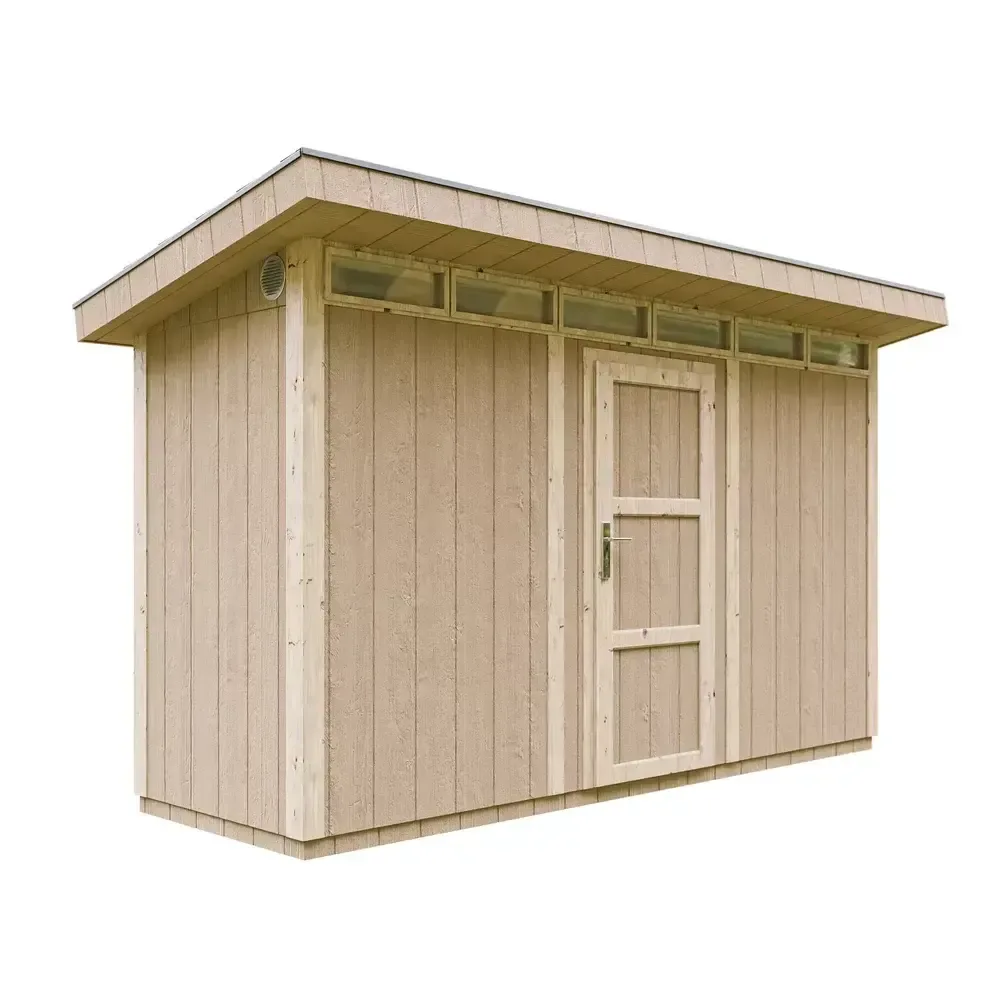 LP® SmartSide® панелен навес с под– 118 × 368 см – 4 м² – Tundra Grey, снимка 2