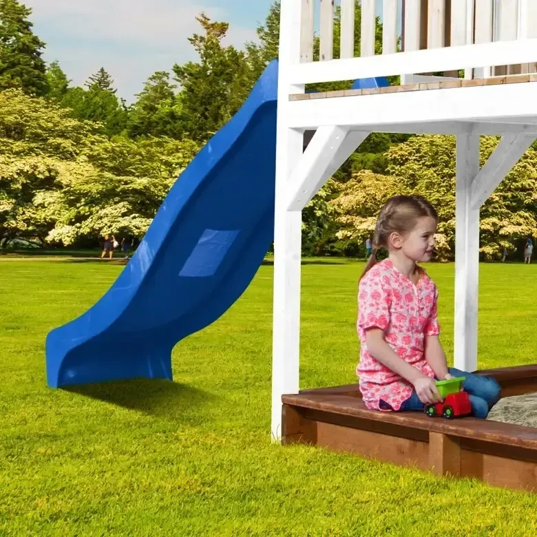 Мега Къща Liam, Axi с катерушка и 1 люлка - Blue Slide, снимка 10