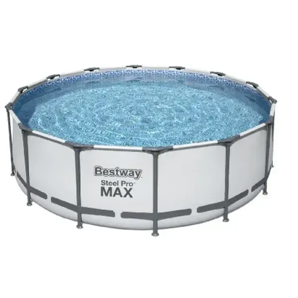 Bestway Steel Pro Max - Сглобяем басейн с тръбна конструкция кръгъл 488 × 122 см