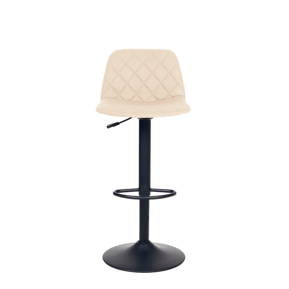 Бар стол Aliya Black Hocker, снимка 3
