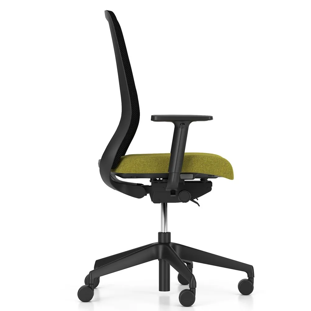 Работен стол Souly Mesh Black LUH2, снимка 3