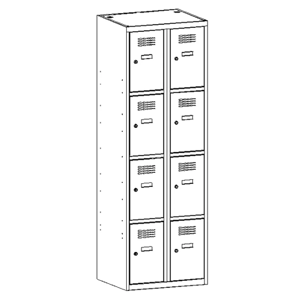 Метален шкаф Sus 424 W, снимка 4