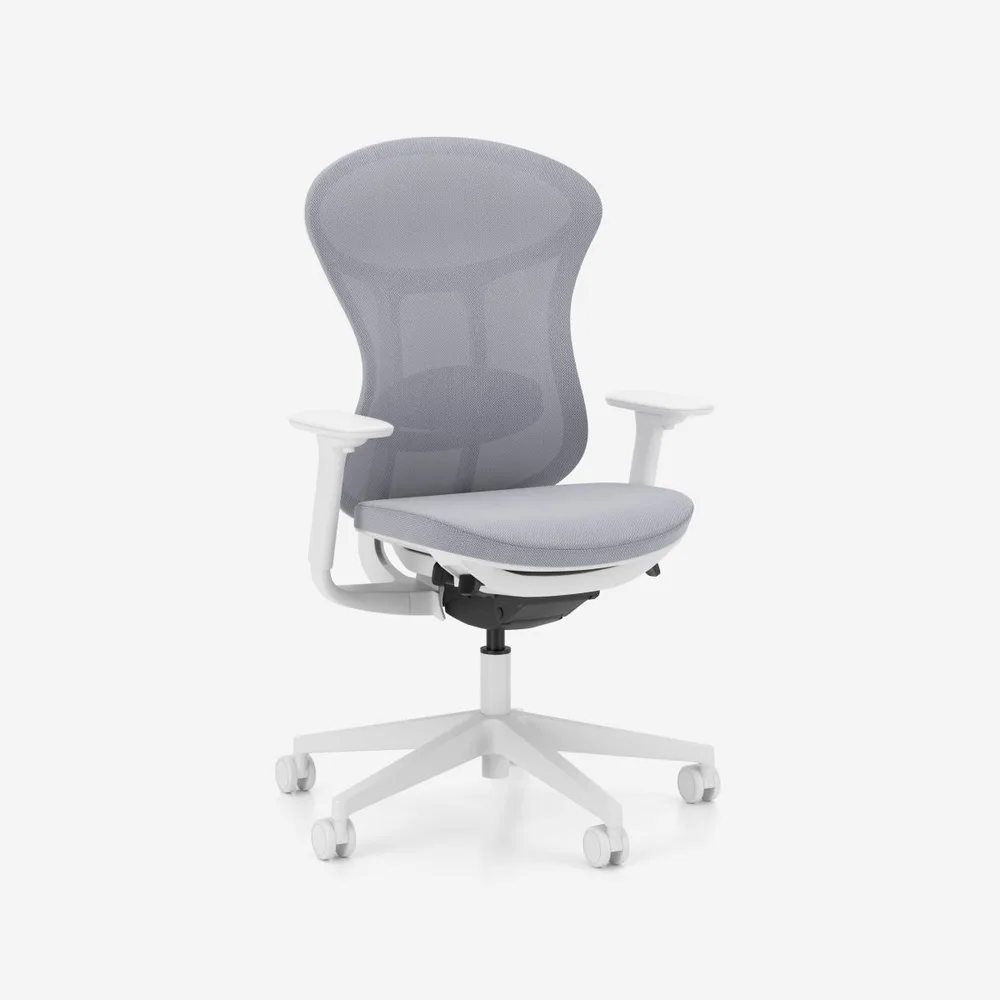 Работен стол Prox MESH WHITE, снимка 6