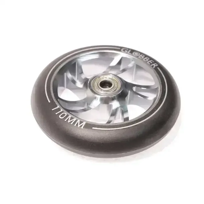 Резервно колело за тротинетка за трикове Globber GS720, сиво, снимка 2
