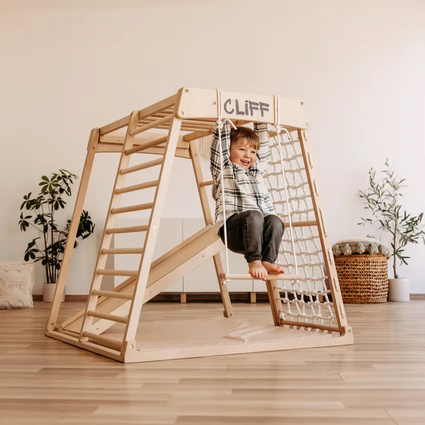 CLIFF PRO Premium дървена катерушка - White, снимка 2