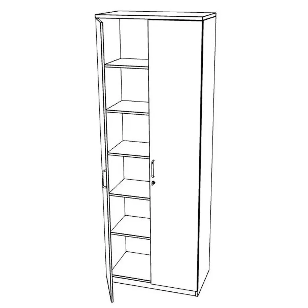 Easy Space шкаф 6OH 800мм с плътни врати, снимка 3