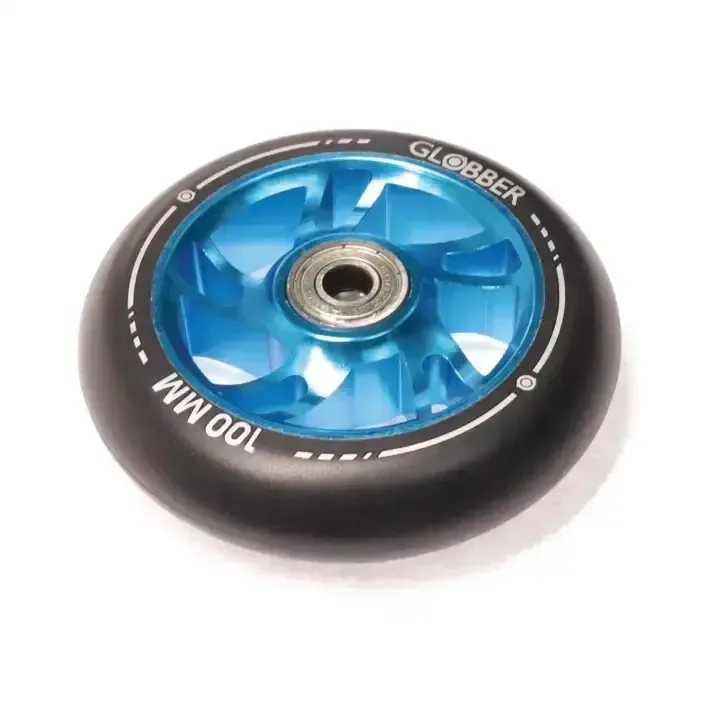 Резервно колело за тротинетка за трикове Globber GS540, синьо, снимка 2