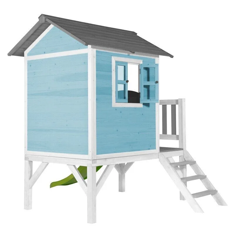 Къща за игра Sunny Lodge XL с пързалка – код C050.002.01, снимка 4