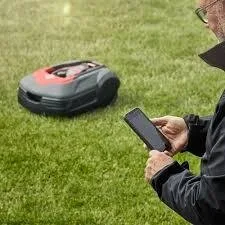 Роботизирана косачка с кабел за гранично косене, снимка 4
