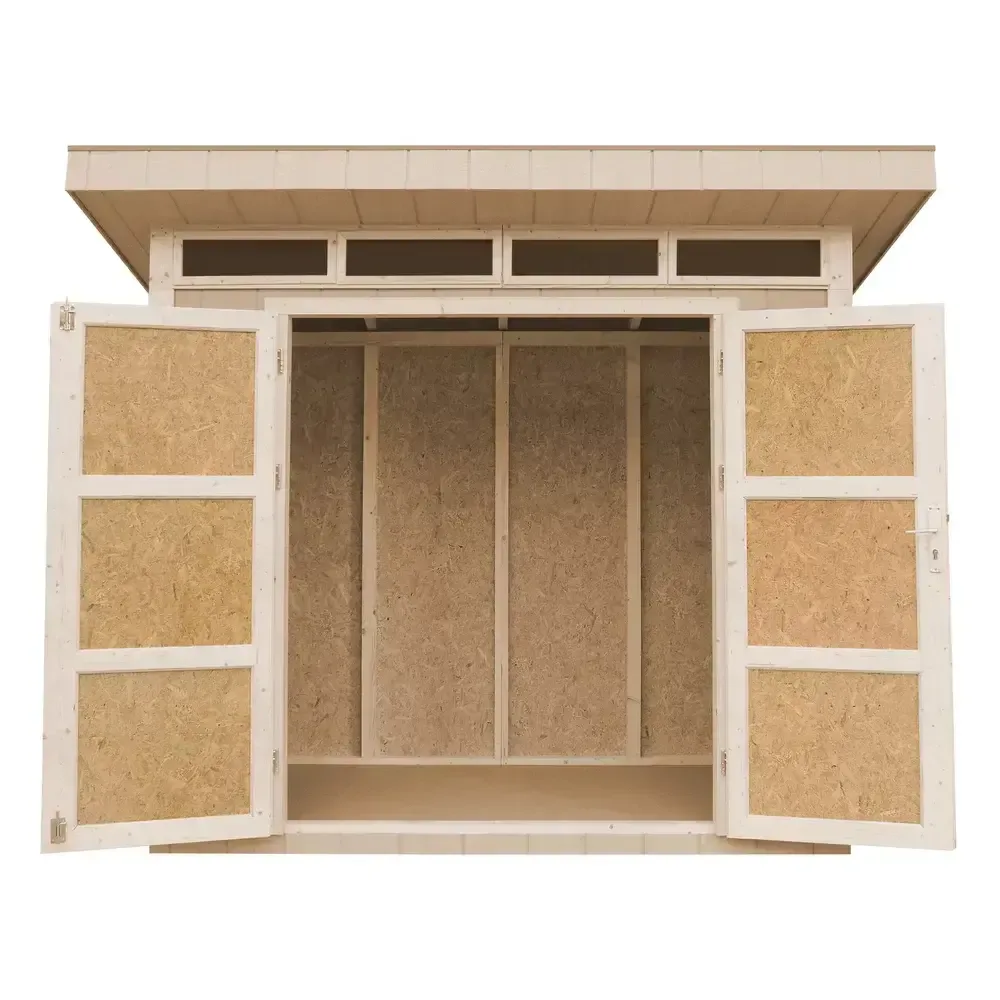 LP® SmartSide® панелен навес с под – 118 × 250 см – 3 м² – Redwood Red, снимка 3