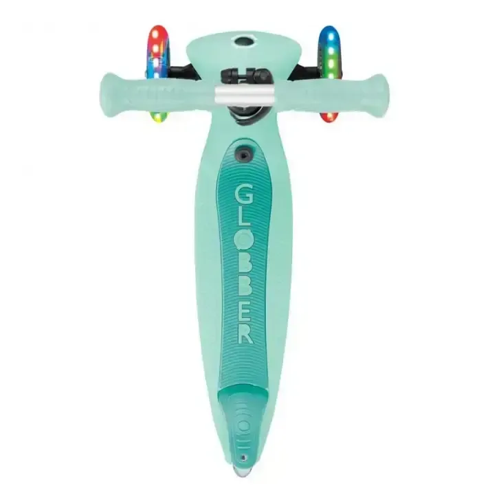 Сгъваема тротинетка с родителски контрол 5 в 1 Globber Go Up Active Lights, ментова, снимка 7