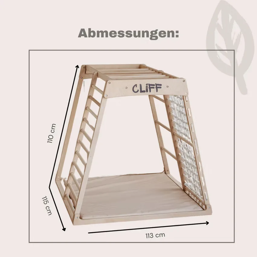CLIFF PRO Premium дървена катерушка - White, снимка 7