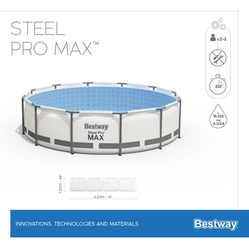 Басейн сглобяем Bestway 4,27 × 1,22 м, снимка 4