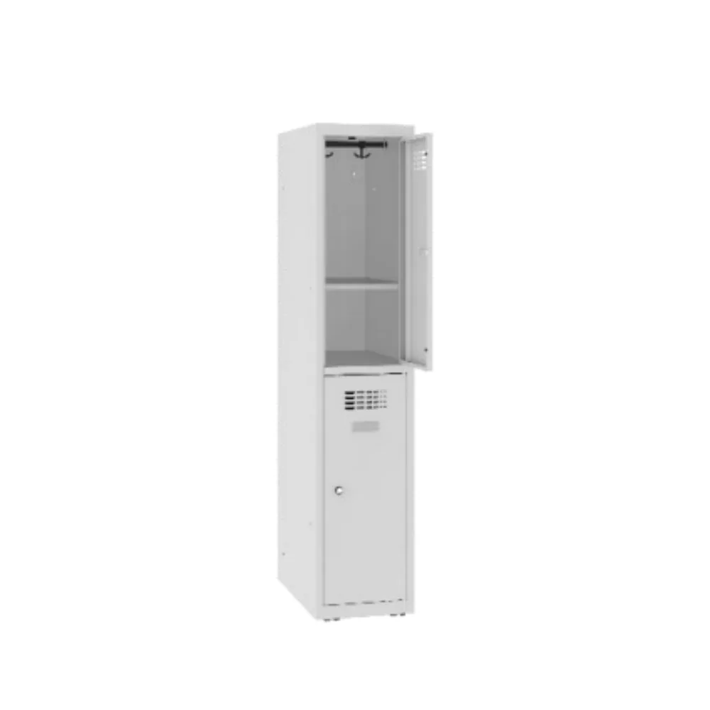 Детски метален училищен гардероб с рафт MSus 312 S