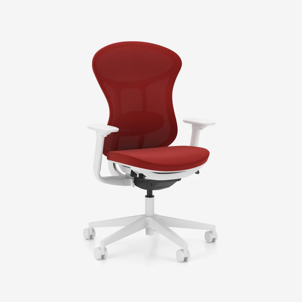 Работен стол Prox MESH WHITE, снимка 2