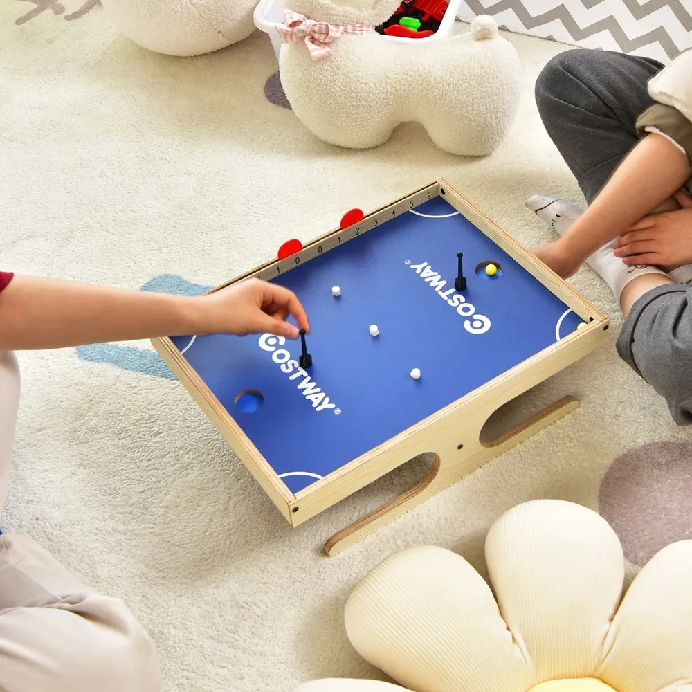 Мини магнитна джага за 2 играчи с 2 топки и 2 дръжки, 45 × 33,5 × 14 см, снимка 6